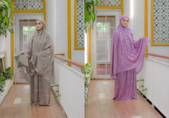 Koleksi Mukena dan Masker Wajah Bertema Sakura Modis di Bulan Ramadan “YOZAKURA” dari Fenny Saptalia
