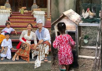 Dinikahi Ningrat Bali, Artis Cantik ini Justru Tinggal di Rumah Tradisional yang Jauh dari Kesan Mewah Dilengkapi dengan Kandang Ayam di Halaman Belakangnya
