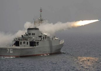 Rudal dari Kapal Iran malah Tembak Kawan Sendiri, Padahal Awalnya Ingin Pamer Kekuatan Agar Amerika Ketakutan
