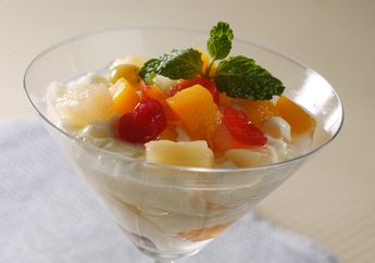 Resep Puding Saus Cocktail Enak, Camilan yang Segarnya Bikin Lupa Diri