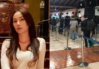 Foto Antrean Panjang di Bandara Soekarno-Hatta Tersebar Luas Saat PSBB Masih Diberlakukan, Kalina Ocktaranny Kesal hingga Curhat di Instagram: Ah Terus Bingung Aku Tuh!