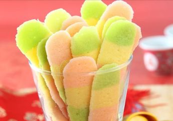 Resep Kue Kering Lidah Kucing Tiga Rasa Anti Gagal Buat Menghias Lebaran 2020 Biar Makin Berwarna