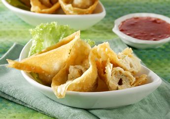 Resep Pangsit Goreng Kari Enak, Camilan Renyah Pilihan Saat Kumpul Bareng Keluarga