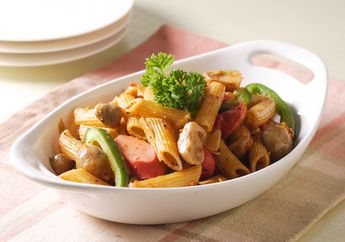 Resep Penne Tumis Jamur Enak, Menu Sarapan Ala Hotel yang Mudah Dibuat