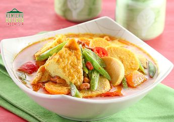 Resep #KemilauKulinerIndonesia: Resep Sayur Godog Rebung Tahu, Hidangan Berkuah Santan Dengan Aroma yang Lezat