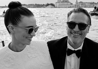 Pemeran film Joker, Joaquin Phoenix menunggu kelahiran anak pertamanya dengan Rooney Mara