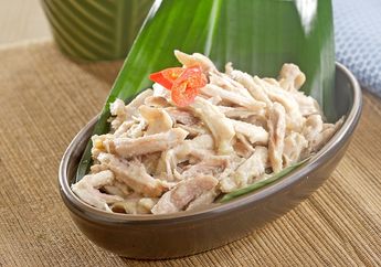 Opor Ayam Suwir Kering Dengan Minyak Goreng Filma Inspirasi Sajian Lebaran
