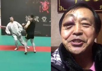 Kembali Terjadi, Master Tai Chi Langsung KO dalam Hitungan Detik Sehabis Dipukul Petarung UFC: Videonya Jadi Bahan Candaan Netizen