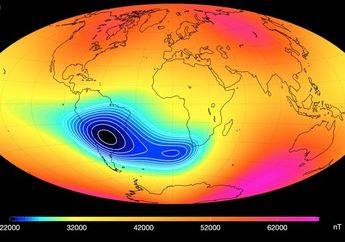 Medan Magnet Bumi Melemah, Satelit dan Pesawat Luar Angkasa Alami Gangguan