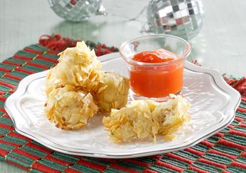 Resep Bola-Bola Daging Balut Pangsit Enak Ini Terasa Nikmat Di Mulut