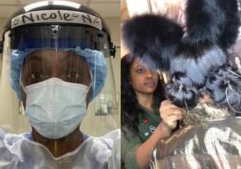 Dulu Hair Stylist Selebriti, Wanita Ini Banting Setir Jadi Pasukan Garda Depan karena Corona!