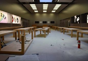 Sejumlah Apple Store di US Tutup Sementara Imbas Kegiatan Demonstrasi