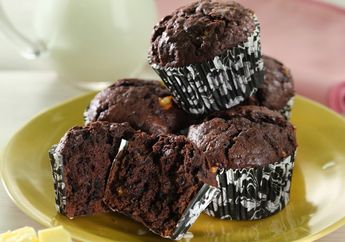 Resep Banana Chocolate Muffin Enak, Menu Sarapan Fancy yang Mudah Dibuat