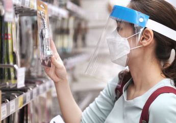 Jangan Cuma Pakai Masker Saat New Normal, Pergi ke 3 Tempat Ini Harus Ditambah Face Shield!