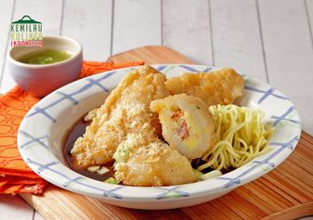 Resep #KemilauKulinerIndonesia: Resep Pempek Kapal Selam Telur Sosis, Hidangan Asli Palembang yang Sangat Terkenal