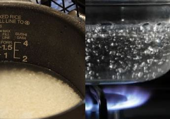 Selama ini Kita Salah, Masak Nasi dengan Air Mendidih Ternyata Lebih Baik dari Air Biasa, ini Alasannya
