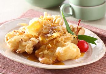 Resep Cempedak Goreng Saus Gula Merah Enak, Camilan Legit yang Aromanya Harum Banget