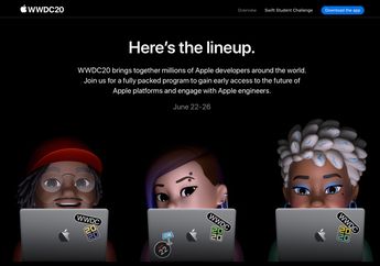 Jadwal Lengkap WWDC 2020 Dibagikan, dari Keynote Hingga Developer Labs