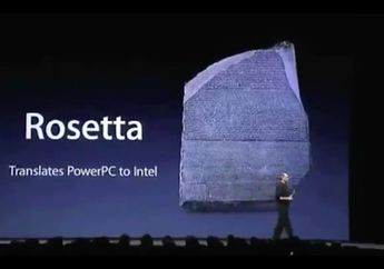 Kilas Balik Rosetta, Jembatan untuk Teknologi PPC dan Intel di 2005
