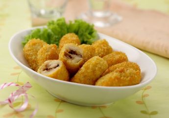 Tips Menggoreng Kroket Ala Pedagang Agar Padat dan Tidak Mudah Hancur! Gampang Banget Dicontek