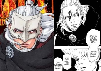 Identitas Koji Kashin Terungkap di Manga Boruto Chapter 47, Jiraiya Hidup Lagi?