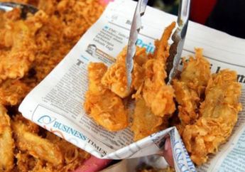 Jangan Gunakan Kertas Bekas Untuk Alas Gorengan, Efek Sampingnya Tidak Main-Main Bagi Kesehatan