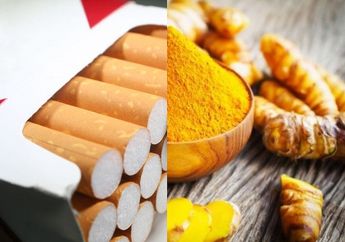 Sering Terpapar Asap Rokok? Rutin Minum Air Rendaman Kunyit Ampuh Turunkan Resiko Penyakit Paru-Paru