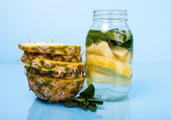 Rutin Minum Air Rendaman Nanas, Siapa Sangka Ampuh jadi Obat Alami Berbagai Penyakit Ini! Salah Satunya untuk Cegah Kanker