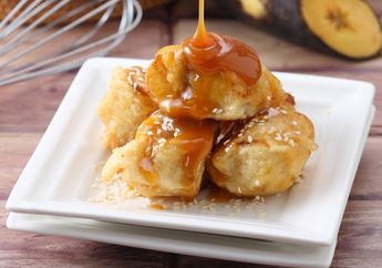 Resep Pisang Goreng Saus Karamel Enak Ini Cuma Butuh 30 Menit Untuk Membuatnya!