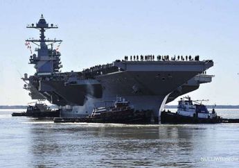 Pecah Perang? Tak Tahan Lagi dengan Ulah Tiongkok di Laut China Selatan, Amerika Gelar Operasi Tempur 2 Kapal Perangnya Sementara 3 Kapal Induk Sudah Berjaga di Bibir Perairan Konflik Itu