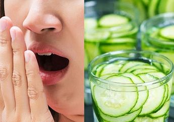 Tersiksa dengan Bau Mulut Sendiri saat Pakai Masker? Obati dengan Air Rendaman Timun, Mulut Langsung Wangi Seketika!