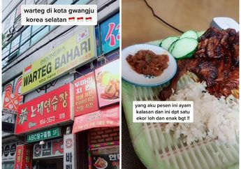 Viral! Warteg Bahari Sudah Sampai Korea Selatan, Jual Ayam Geprek Hingga Nasi Goreng