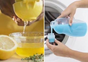 Cuma Campurkan Air Lemon dalam Larutan Detergen Saat Mencuci, Lihat Hasil Menakjubkan untuk Pakaian Anda!