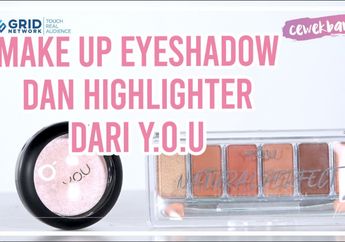Makeup Mata untuk Kondangan dengan Eyeshadow dan Highlighter dari Y.O.U