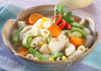 Resep Sup Makaroni Enak Ini Bikin Semua Orang Di Meja Makan Terkesan