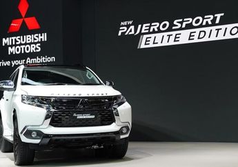 Tampang Pajero Sport Elite Edition, Bakal Rilis Beberapa Hari Lagi