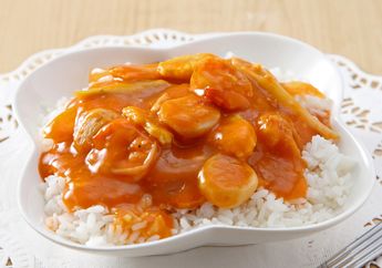 Resep Nasi Siram Udang Sayur Asam Manis Enak, Menu Sarapan Dengan Isian yang Lengkap