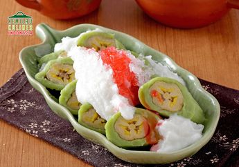 Resep #KemilauKulinerIndonesia: Resep Es Pisang Ijo, Kudapan Cantik Dengan Rasa Dan Tampilan yang Istimewa