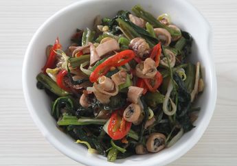 Resep Tumis Kangkung Cumi Asin Enak Ini Tampil Sederhana Tapi Sedapnya Luar Biasa