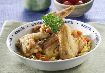 Resep Sayap Masak Serai Enak, Aroma Dan Rasanya Bikin Sulit Move On
