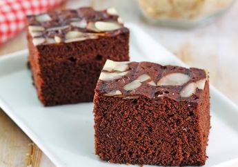 Resep Cake Cokelat Pisang Enak Ini Bisa Kita Buat Tanpa Pakai Oven