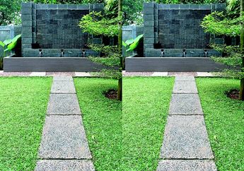 Kreasi Pijakan Taman dengan 4 Jenis Material, Fungsional dan Estetik