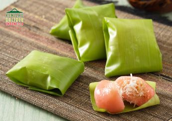 Resep #KemilauKulinerIndonesia: Resep Kue Bugis Merah Ini Kenyal Di Luar Dan Nikmat Di Dalam