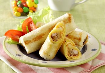 Resep Sandwich Gulung Ayam Enak, Solusi Menu Sarapan Praktis Hari Ini