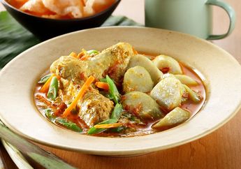 Resep Lontong Kari Enak Ini Bikin Keluarga Rela Bangun Pagi Saat Lebaran