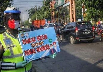 Operasi Patuh Semeru 2020, Lupa Pakai Helm Sama Masker Bakal di Razia