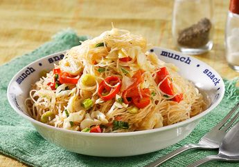 Resep Bihun Jagung Saus Tiram Enak, Menu Sarapan Nikmat Dan Praktis