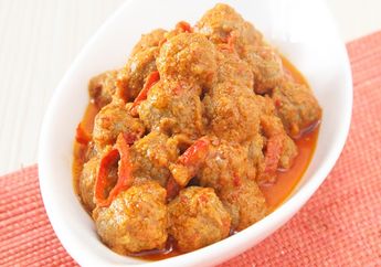 Resep Bola-Bola Daging Santan Pedas Enak Ini Bikin Perut Lapar Terus