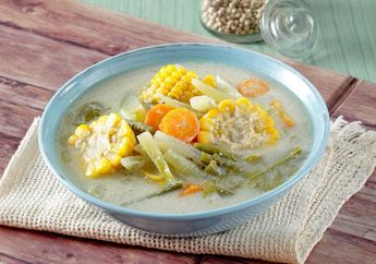 Resep Sayur Lodeh Jagung Enak Ini Kuah Santannya Beneran Gurih Banget