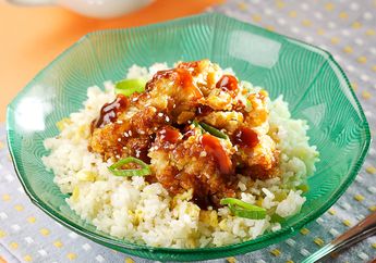 Resep Nasi Ayam Tepung Saus Tiram Enak, Bikin Sarapan Enggak Cukup Satu Porsi